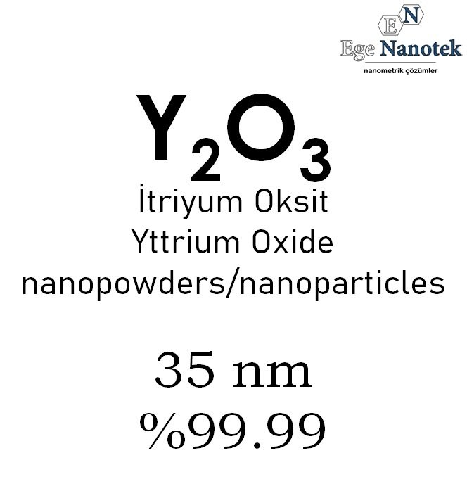 Nano İtriyum Oksit Tozu 35 nm