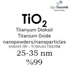 Nano Titanyum Dioksit Tozu 25-35 nm