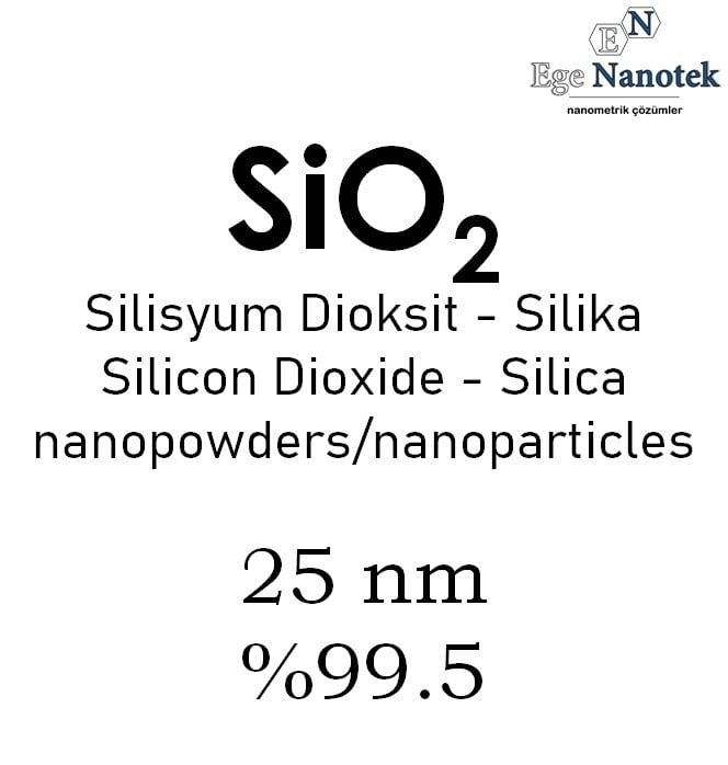 Nano Silika Tozu 25 nm