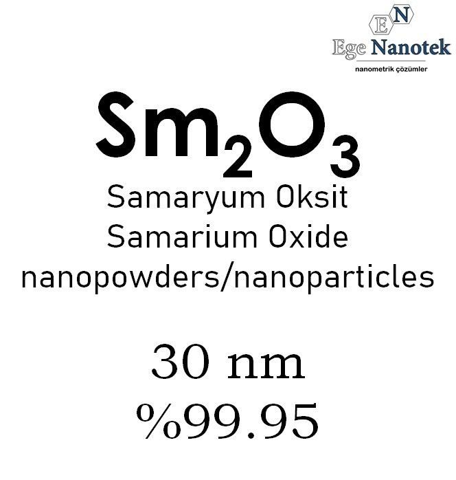 Nano Samaryum Oksit Tozu 30 nm