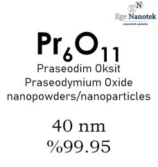 Nano Praseodim Oksit Tozu 40 nm