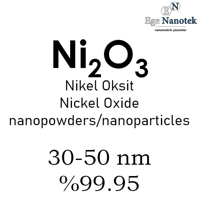 Nano Nikel Oksit Tozu 30-50 nm