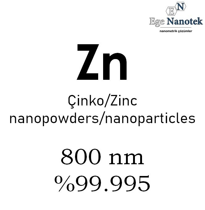 Nano Çinko Tozu 800 nm