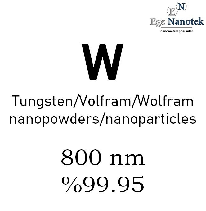 Nano Tungsten Tozu 800 nm