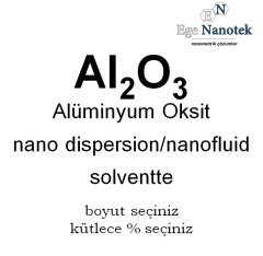 Alüminyum Oksit Dispersiyonu Nano Akışkanı Nano Fluid Solventte
