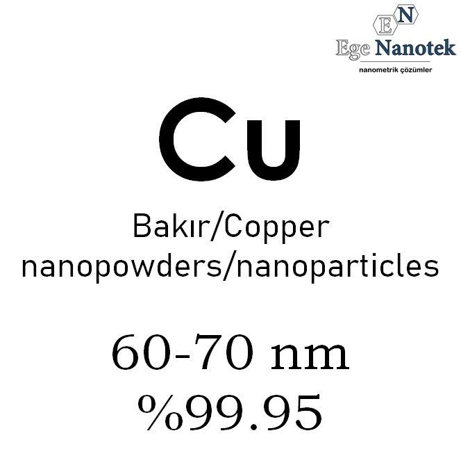Nano Bakır Tozu 60-70 nm
