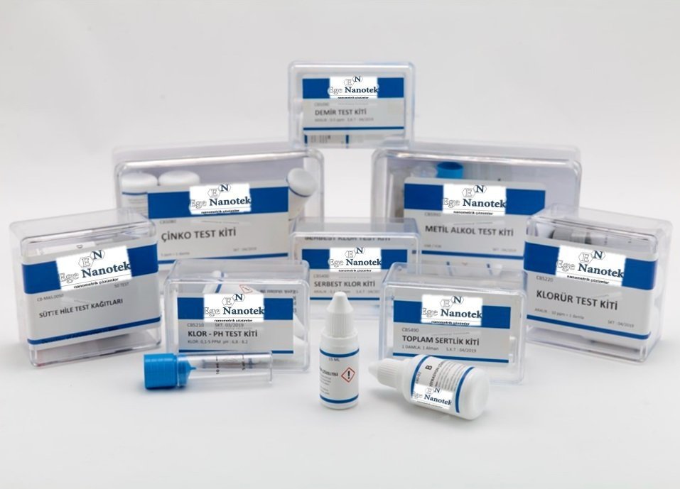 Yüzme Havuzu Test Strips Şeritleri Kağıdı - 3 Pad