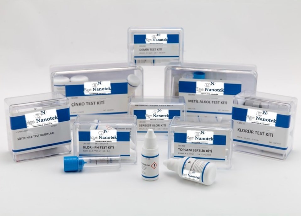 Serbest Klor - pH Test Kiti (Komparatörlü)