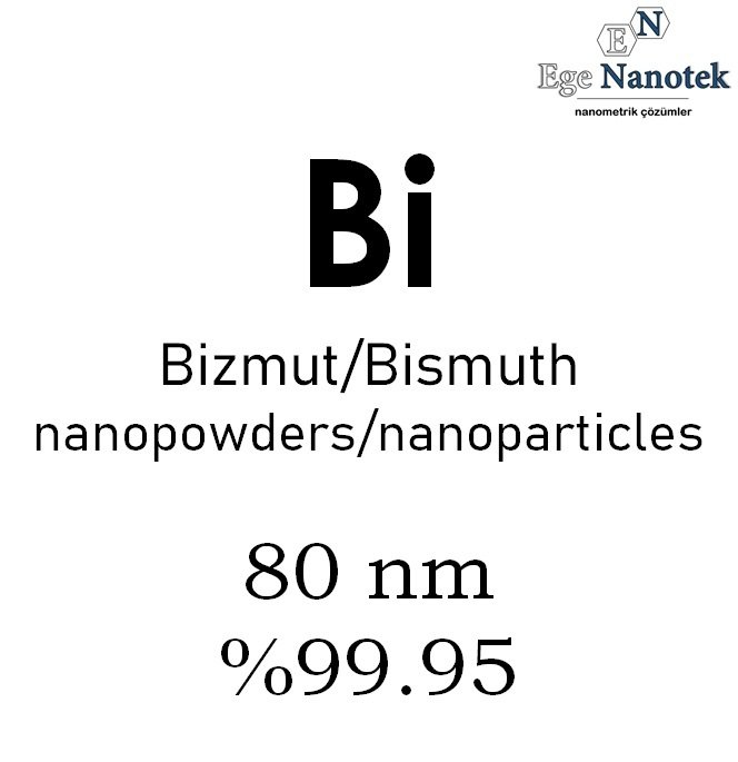 Nano Bizmut Tozu 80 nm