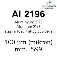 Alüminyum Al 2196 Alaşım Tozu 100 mikron min. %99