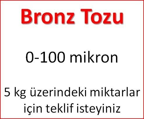 Bronz Tozu 100 gram