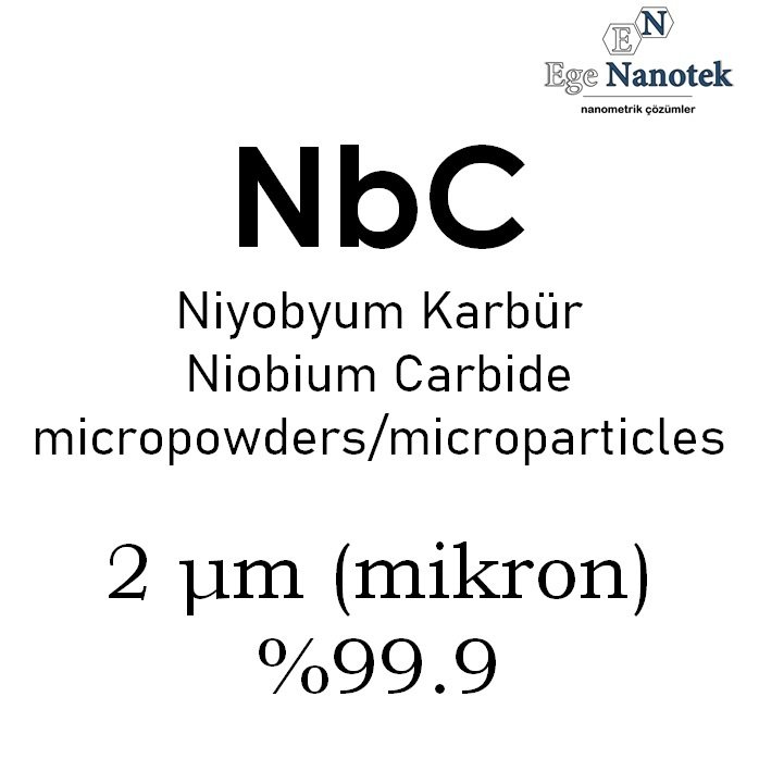 Mikronize Niyobyum Karbür Tozu 2 mikron