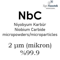 Mikronize Niyobyum Karbür Tozu 2 mikron