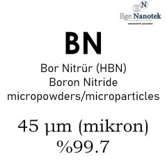 Mikronize Bor Nitrür HBN Tozu 45 mikron