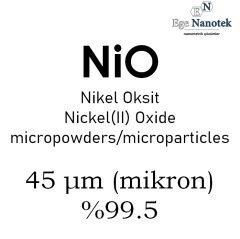 Mikronize Nikel Oksit Tozu 45 mikron