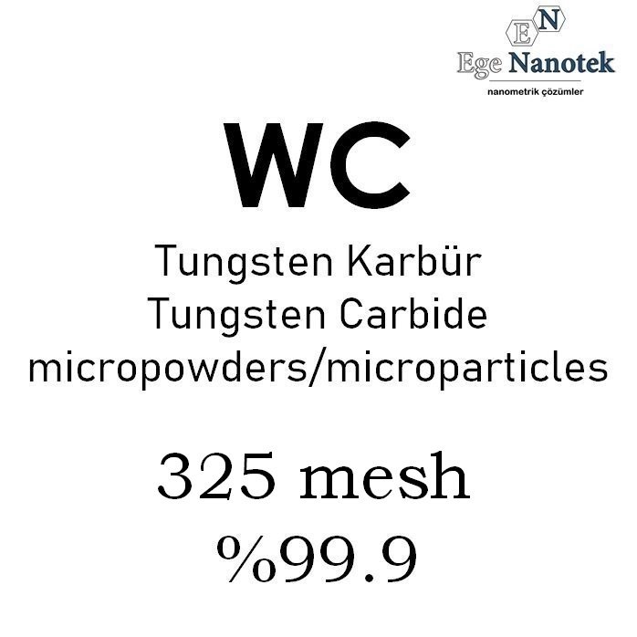 Mikronize Tungsten Karbür Tozu 325 mesh