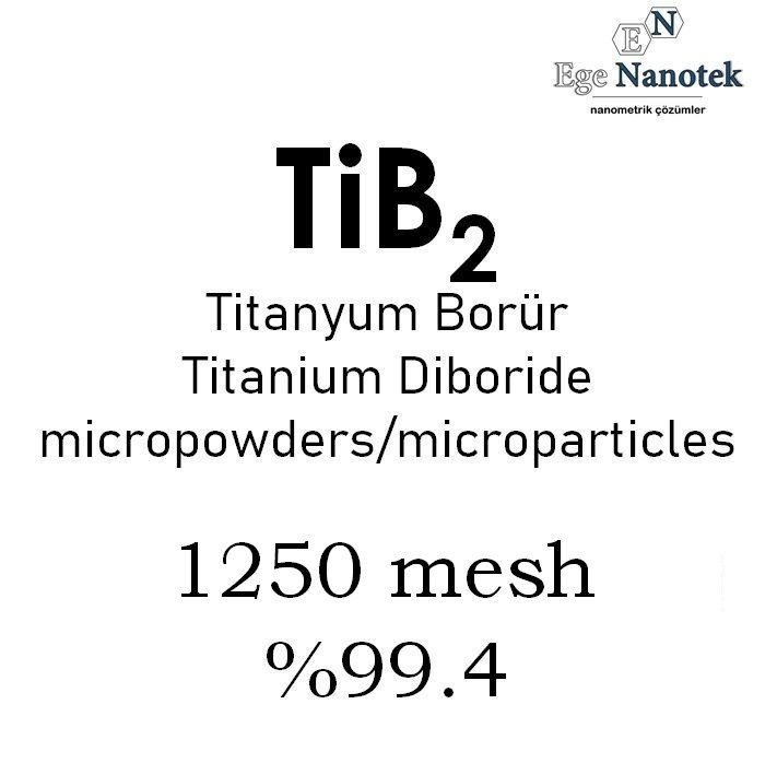 Mikronize Titanyum Borür Tozu 1250 mesh