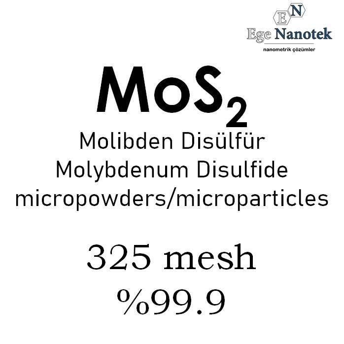 Mikronize Molibden Disülfür Tozu 325 mesh