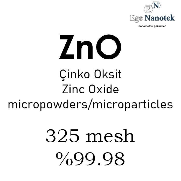 Mikronize Çinko Oksit Tozu 325 mesh