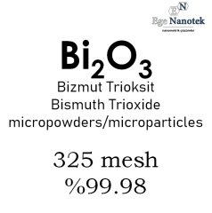 Mikronize Bizmut Trioksit Tozu 325 mesh