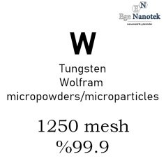 Mikronize Tungsten Tozu 1250 mesh