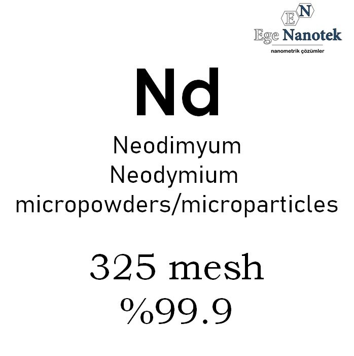 Mikronize Neodimyum Tozu 325 mesh