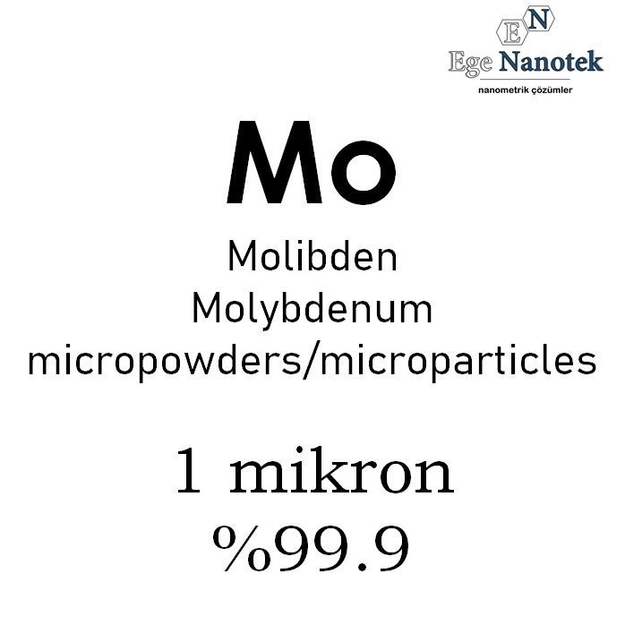 Mikronize Molibden Tozu 1 mikron