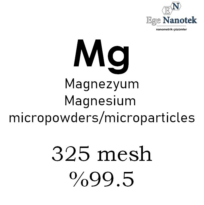 Mikronize Magnezyum Tozu 200-325 mesh