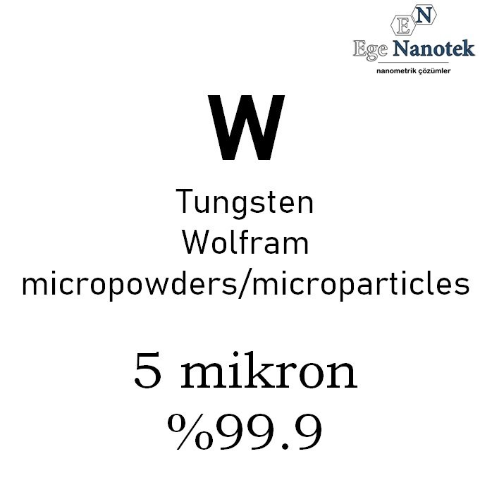 Mikronize Tungsten Tozu 5 mikron