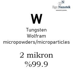 Mikronize Tungsten Tozu 2 mikron