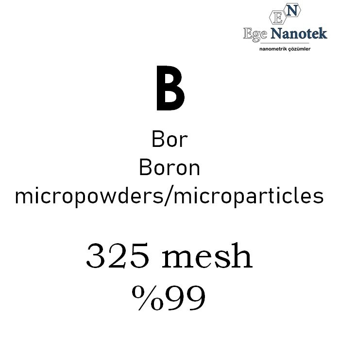 Mikronize Bor Tozu 325 mesh %99