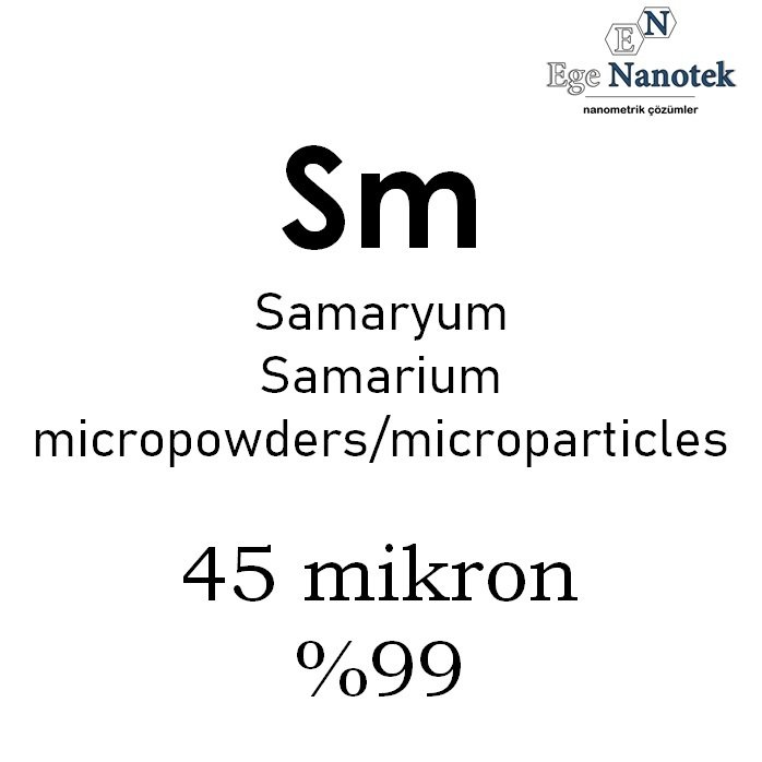 Mikronize Samaryum Tozu 45 mikron