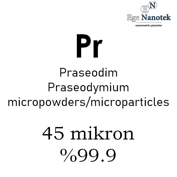 Mikronize Praseodim Tozu 45 mikron