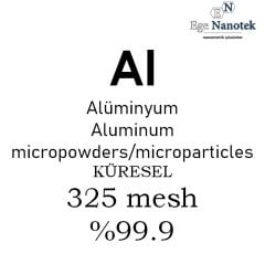 Mikronize Alüminyum Tozu Küresel 325 mesh