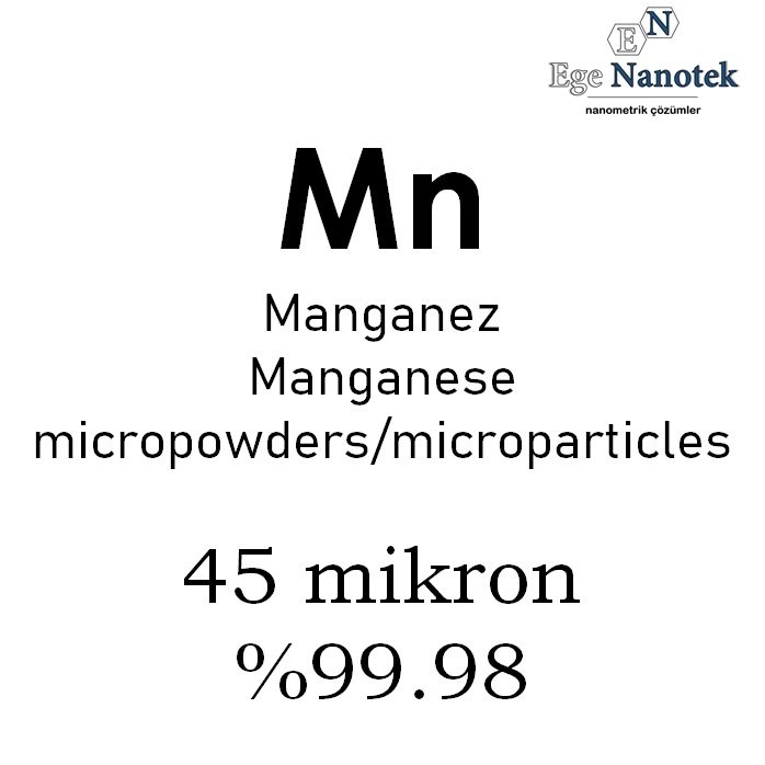 Mikronize Manganez Tozu 45 mikron