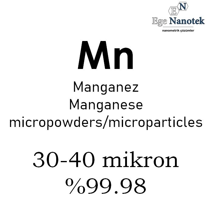 Mikronize Manganez Tozu 30-40 mikron