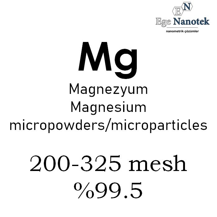 Mikronize Magnezyum Tozu 200-325 mesh