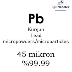 Mikronize Kurşun Tozu 45 mikron