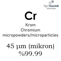 Mikronize Krom Tozu 45 mikron %99.99