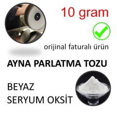 Ayna Parlatma Tozu Beyaz Seryum Oksit - 10 GRAM