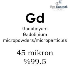 Mikronize Gadolinyum Tozu 45 mikron