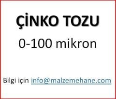 Çinko Tozu 0-100 mikron