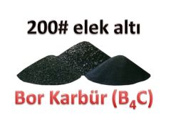 Bor Karbür B4C Tozu – 200 mesh elek altı