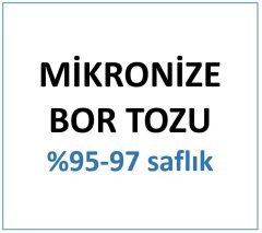 Mikronize Bor Tozu %95-97