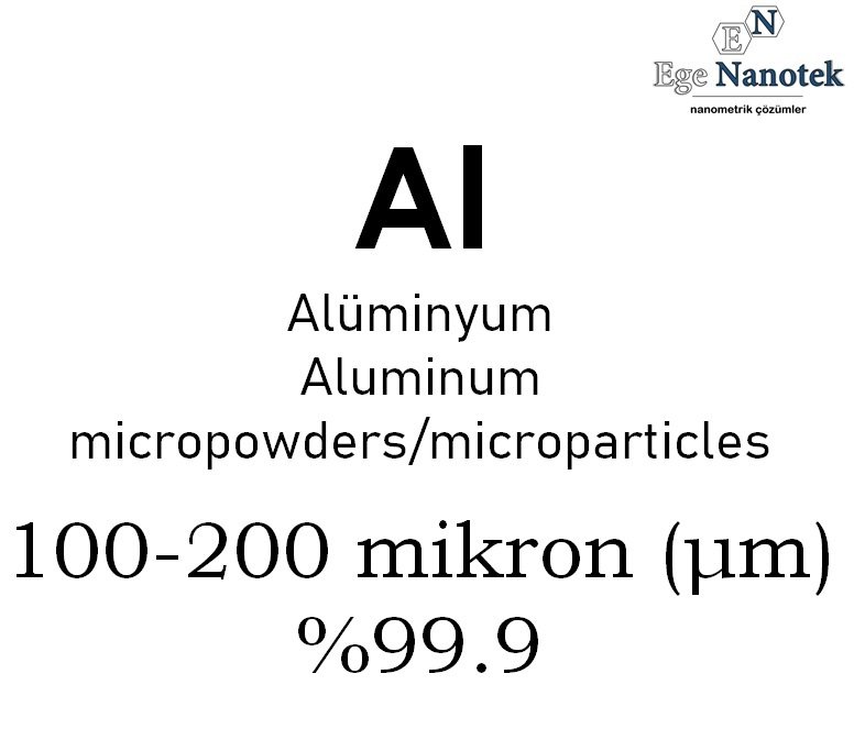 Mikronize Alüminyum Tozu 100-200 mikron