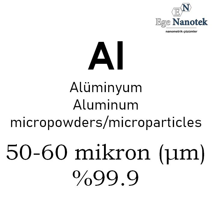 Mikronize Alüminyum Tozu 50-60 mikron