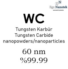 Nano Tungsten Karbür Tozu 60 nm