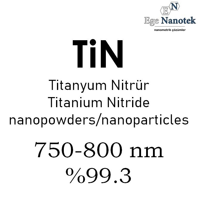 Nano Titanyum Nitrür Tozu 750-800 nm