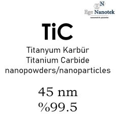 Nano Titanyum Karbür Tozu 45 nm