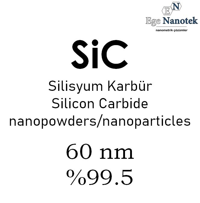 Nano Silisyum Karbür Tozu 60 nm
